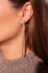 Universe long earrings with double rhinestone | My Jewellery