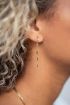 Hoop earrings shine letters | My Jewellery