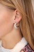 Open rhinestone hoop earrings | My Jewellery