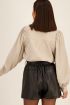 Beige mousseline blouse | My Jewellery