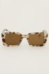 Beige square cat eye sunglasses | My Jewellery