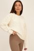 Beige trui met franjes | My Jewellery