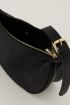 Black cross body bag with gold zip | My Jewellery