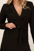 Zwarte blazer jurk linnenlook | My Jewellery