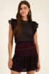 Zwarte rok met multi kleur jacquard | My Jewellery