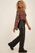 Zwarte one shoulder top met gekleurde paisley print | My Jewellery