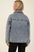 Blue quilted denim jacket | My Jewellery