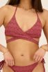 Bordeaux red wrap bikini top | My Jewellery