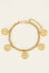 Bracelet with coin charms | My Jewellery