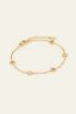 Armband met gekleurde bloemen | My Jewellery