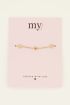 Armband met gekleurde bloemen | My Jewellery