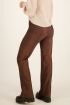 Bruine glitter pantalon wijdvallend | Pantalon | My Jewellery