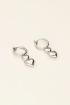 Clip-on earrings double heart | My Jewellery