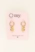 Clip-on earrings double heart | My Jewellery