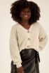 Crème gebreid vest | My Jewellery
