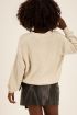 Crème gebreid vest | My Jewellery