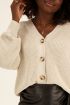 Crème gebreid vest | My Jewellery