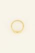 Gold smiley ring | My Jewellery