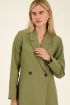 Green belted blazer dress | My Jewellery