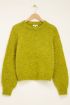 Green fuzzy sweater | My Jewellery