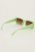 Green rectangular sunglasses | My Jewellery