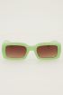 Green rectangular sunglasses | My Jewellery