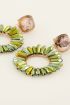 Groene statement oorhangers | My Jewellery