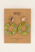 Groene statement oorhangers | My Jewellery