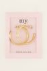 Grote oorringen rond open | My Jewellery