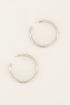 Grote oorringen rond open | My Jewellery