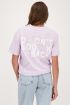 Lilac T-shirt don't look back | My Jewellery