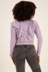 Lila overslagvest met ruffle | My Jewellery