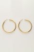 Large round hoop earrings  | My Jewellery