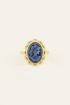 Bold Spirit blauwe cameo ring | My Jewellery