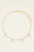 Chaîne avec lettres love et strass | My Jewellery