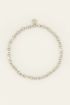 Elastische armband met bolletjes & blokjes | My Jewellery
