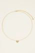 Ketting met initial op hartje | My Jewellery