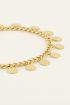 Anklet with large coins  | My Jewellery
