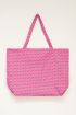 Roze shopper met bloemenprint | My Jewellery