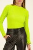 Neon green top with bubble texture | My Jewellery