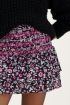 Black skirt with pink paisley print | My Jewellery