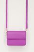 Purple leather-look crossbody bag | My Jewellery