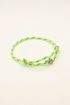 Green mini bracelet with ringlets | My Jewellery