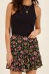 Multikleur rok met ruffles & roze bloemen | My Jewellery