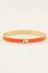 Orange initial bangle | My Jewellery