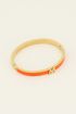 Orange initial bangle | My Jewellery