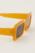 Orange rechtangular sunglasses | My Jewellery