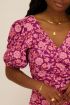 pink creased dress with flower | My Jewellery