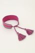 Purple bohemian bracelet amour