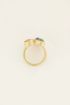Ring champagne zirkonia | My Jewellery